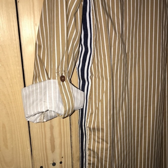 Gloria Vanderbilt Arielle Striped Shirt S NWT - Picture 6 of 9